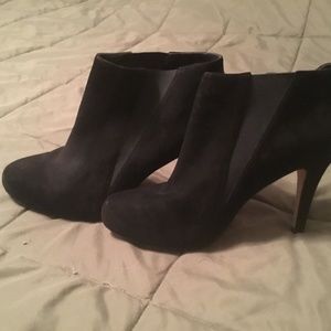 Saks Fifth Avenue Suede Shoe Boot